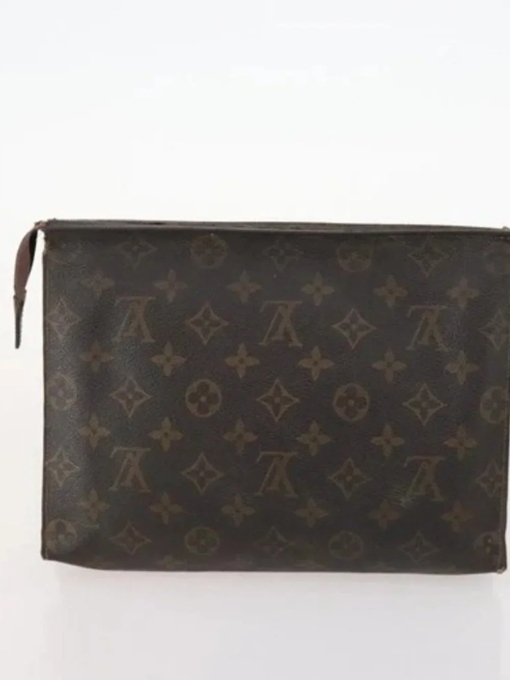 LOUIS VUITTON Monogram Clutch Bag 2 Set LV Auth BA10214